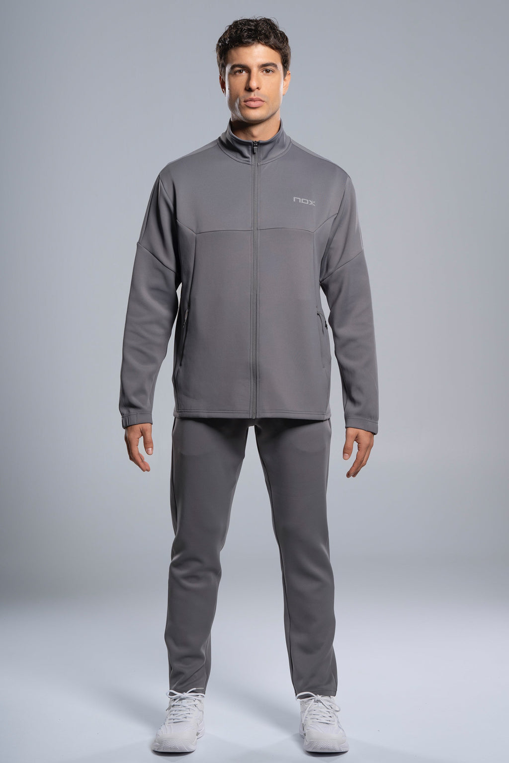 Chaqueta Deportiva hombre TEAM gris luna