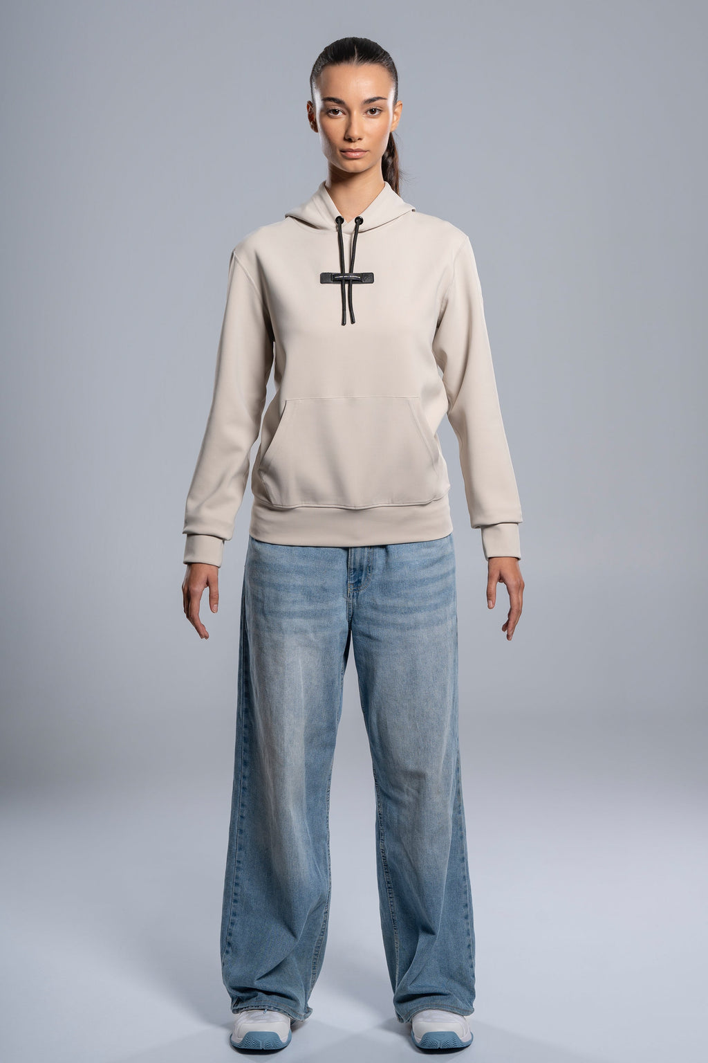 Sudadera STREET Oat Cream para mujer