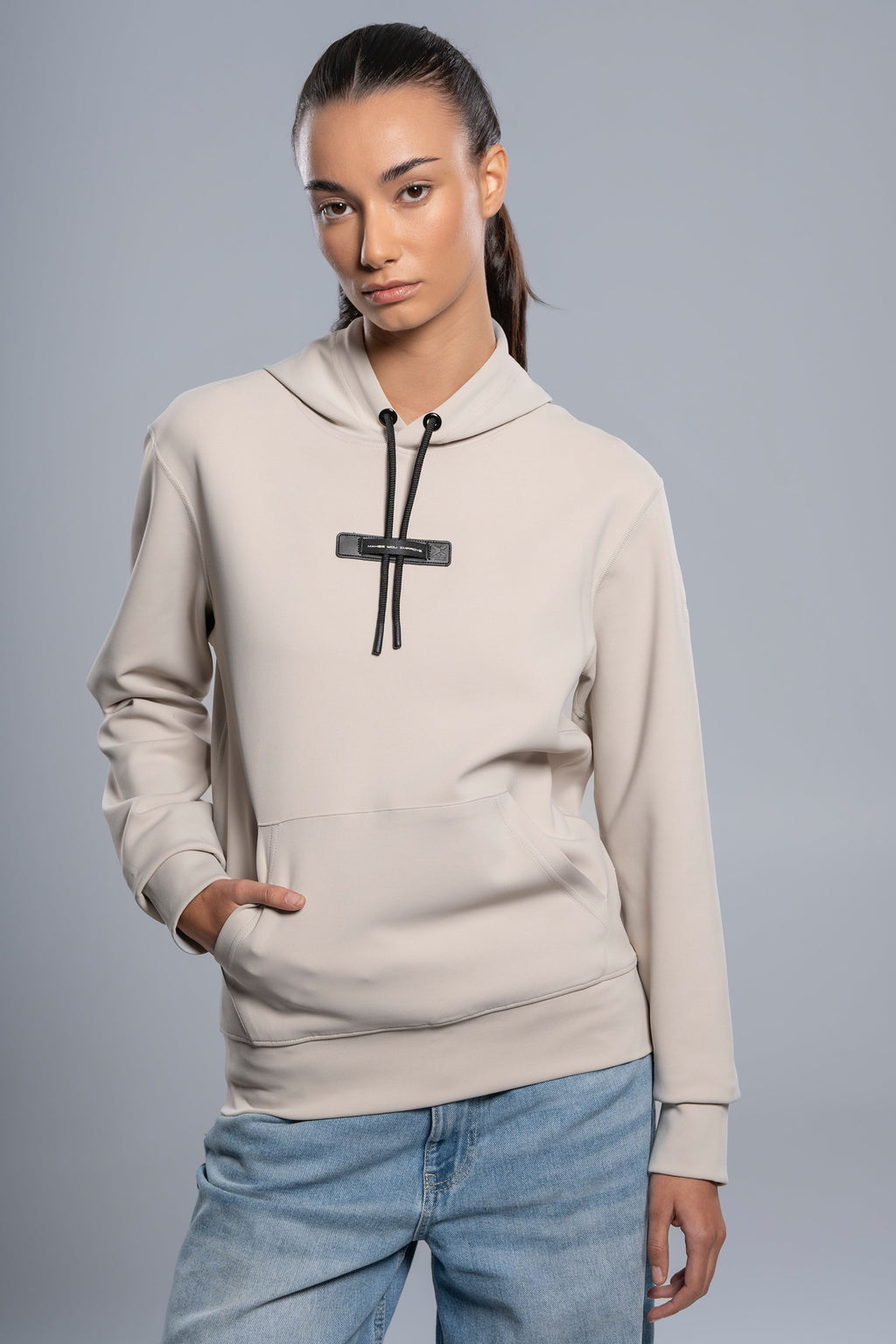 Sudadera STREET Oat Cream para mujer
