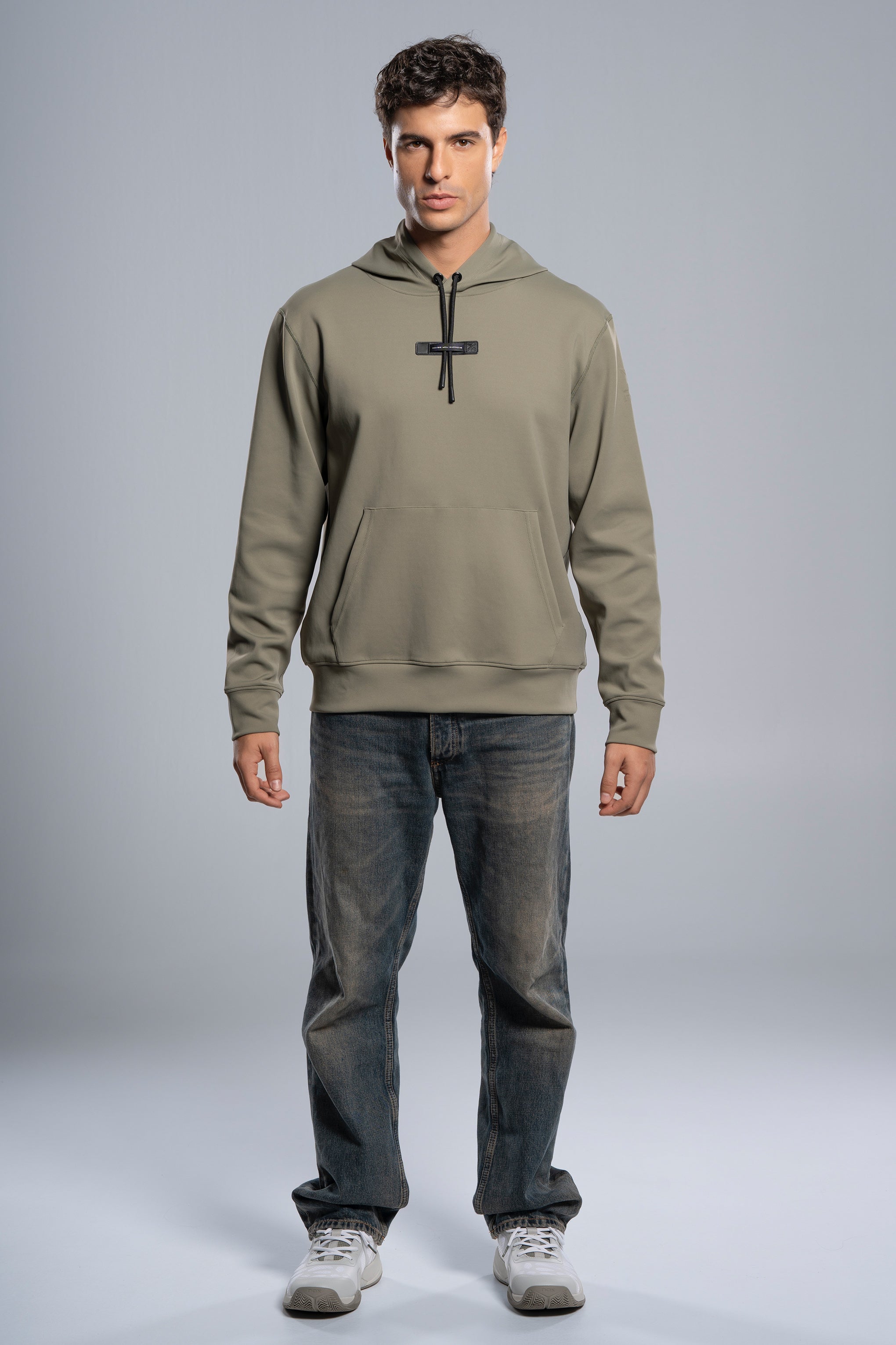 Sudadera STREET Olive Green para hombre