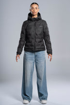 Chaqueta acolchada TEAM negro para mujer