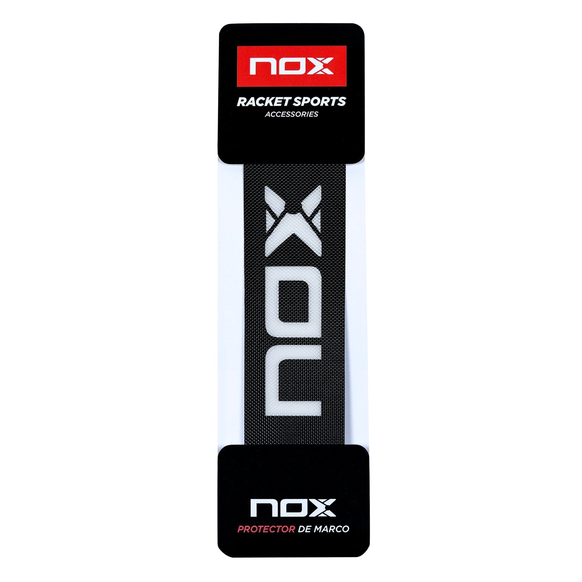 Bolsa 6 uds. - Protector Negro con Logo Blanco