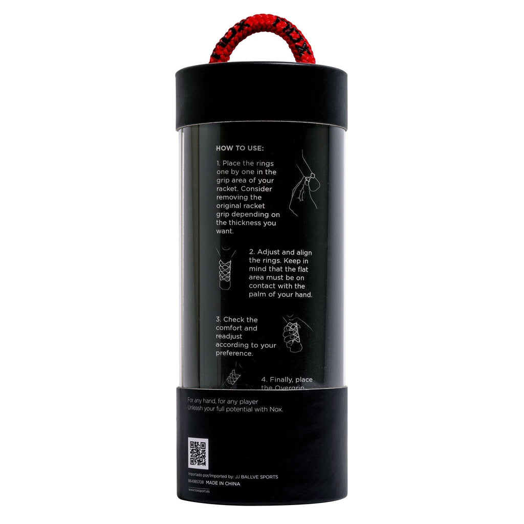 CAJA 6 UDS - BLISTER (4 UDS) NOX CUSTOM GRIP - vista 8