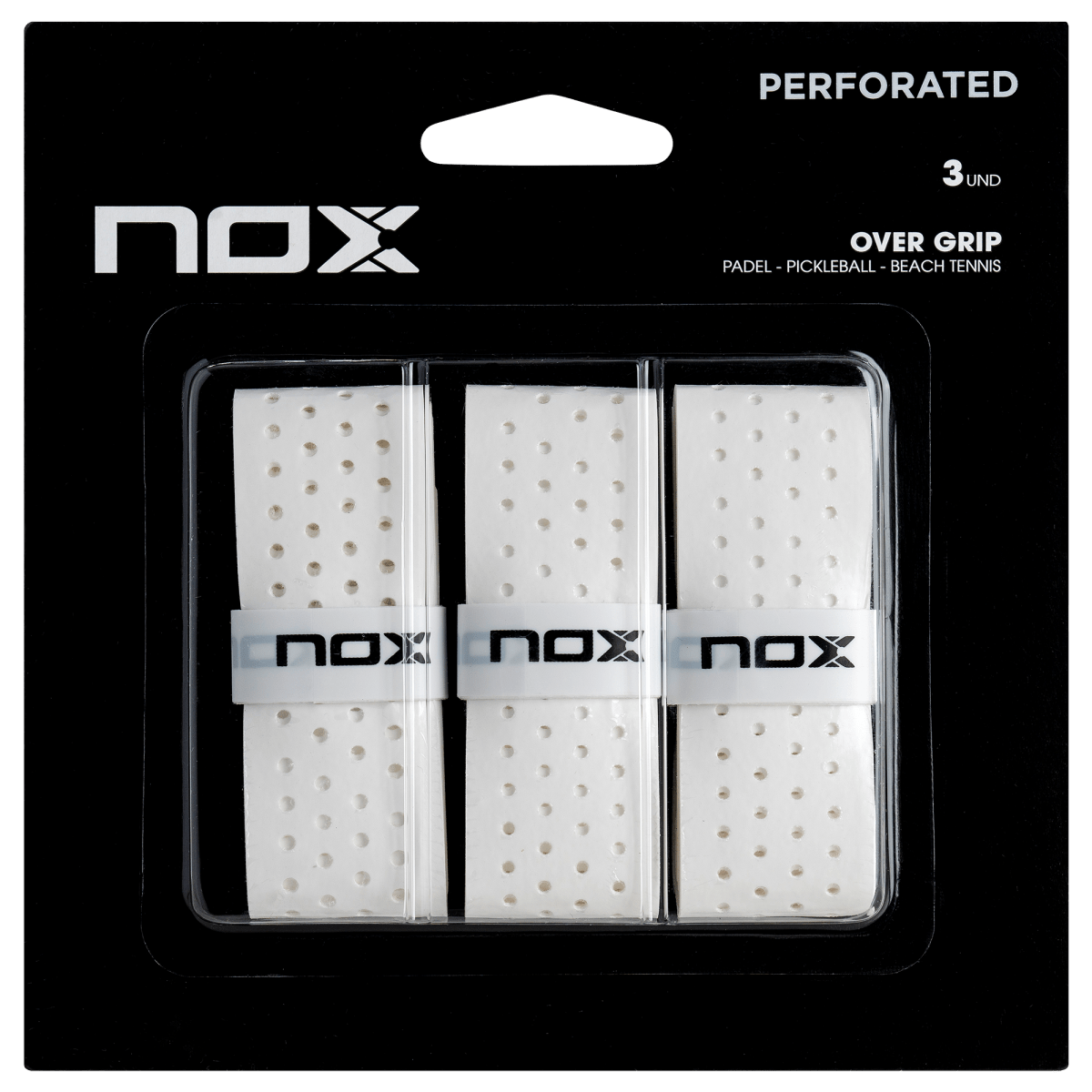 Blíster Overgrip PRO Blanco Perforado (3 uds)