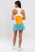 Camiseta de tirantes mujer PRO naranja