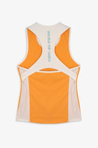 Camiseta de tirantes mujer PRO naranja