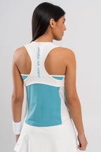 Camiseta de tirantes mujer PRO turquesa