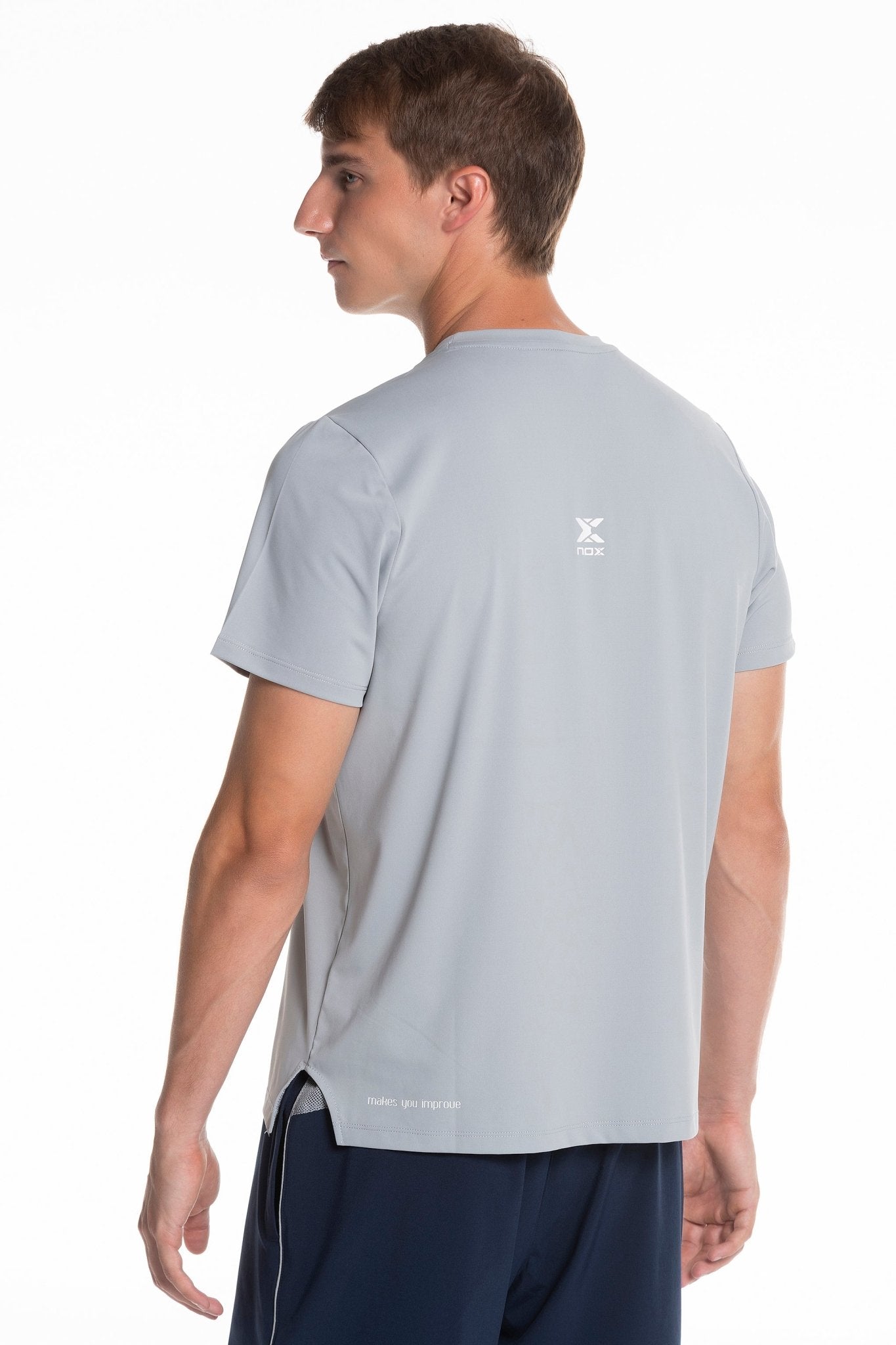Camiseta hombre TEAM gris