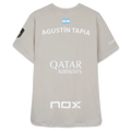 Camiseta Sponsors AT10 Gris Suave de Agustín Tapia 2026