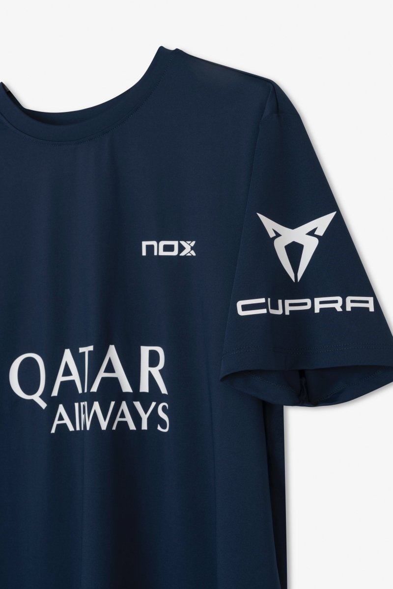 Camiseta Sponsors AT10 Azul Marino de Agustín Tapia