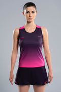 Camiseta Tirantes Mujer PRO Blackberry Rose Degraded