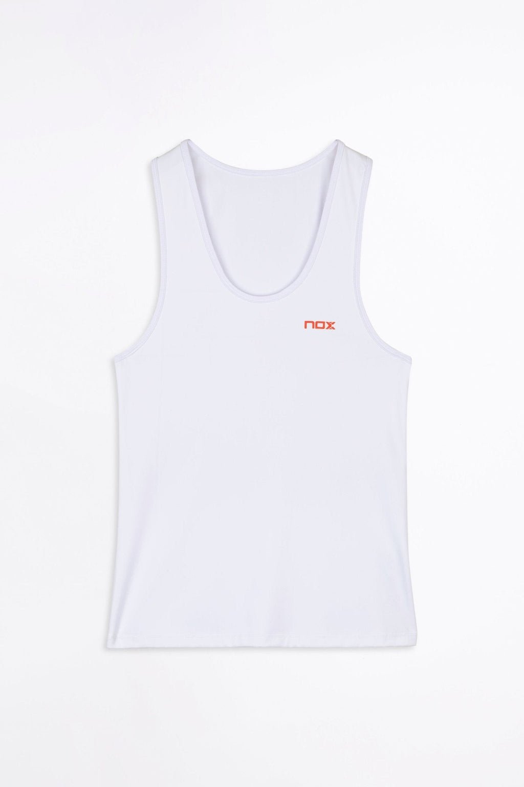 Camiseta tirantes mujer TEAM blanco