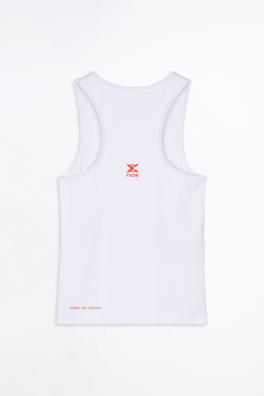 Camiseta tirantes mujer TEAM blanco