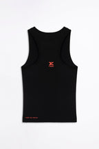 Camiseta tirantes mujer TEAM negro