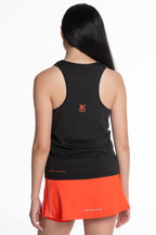 Camiseta tirantes mujer TEAM negro
