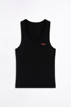 Camiseta tirantes mujer TEAM negro