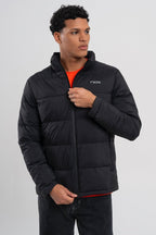 Chaqueta acolchada hombre TEAM negro