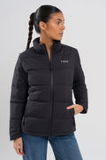 Chaqueta acolchada mujer TEAM negro