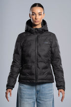 Chaqueta acolchada TEAM negro para mujer
