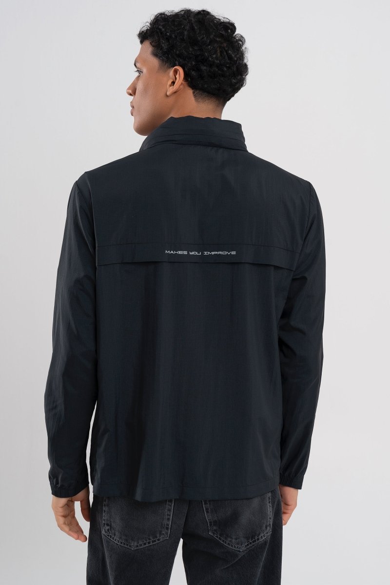 Cortavientos hombre TEAM negro - vista 6