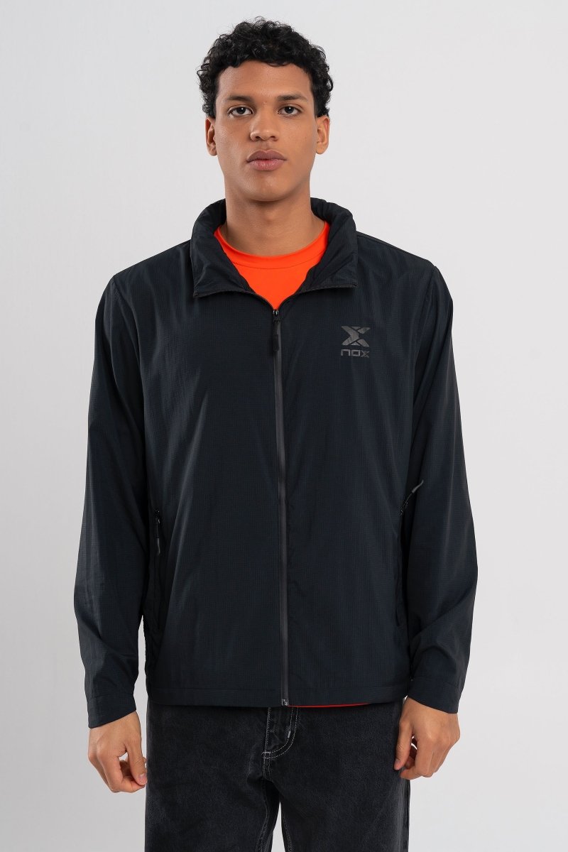 Cortavientos hombre TEAM negro - vista 5