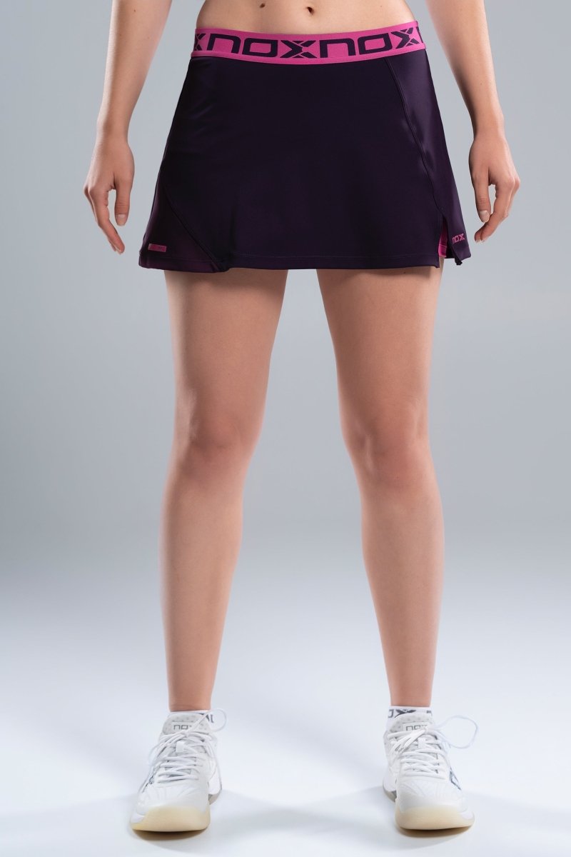 Falda mujer PRO blackberry rose
