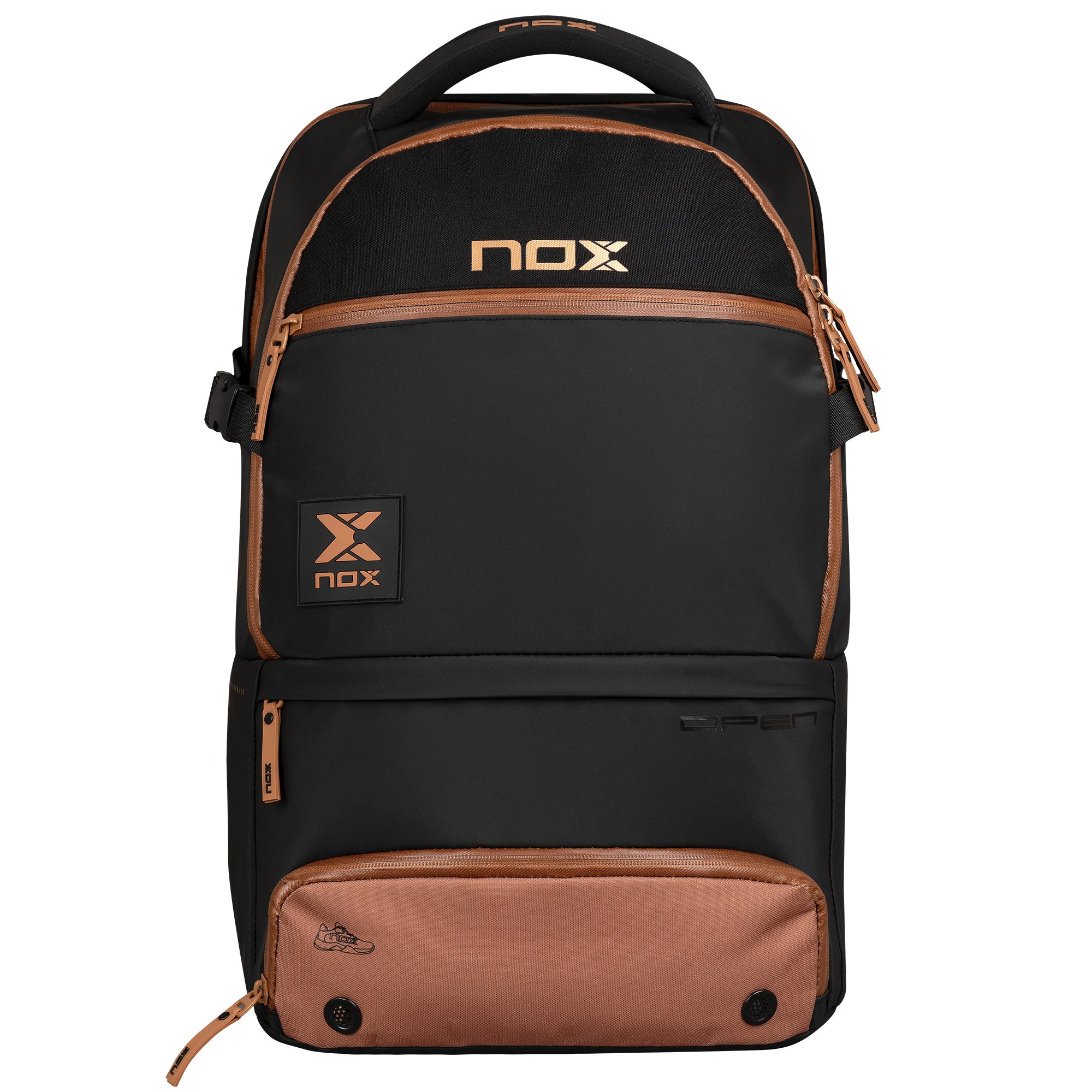 Mochila LUXURY OPEN SERIES negro/marrón