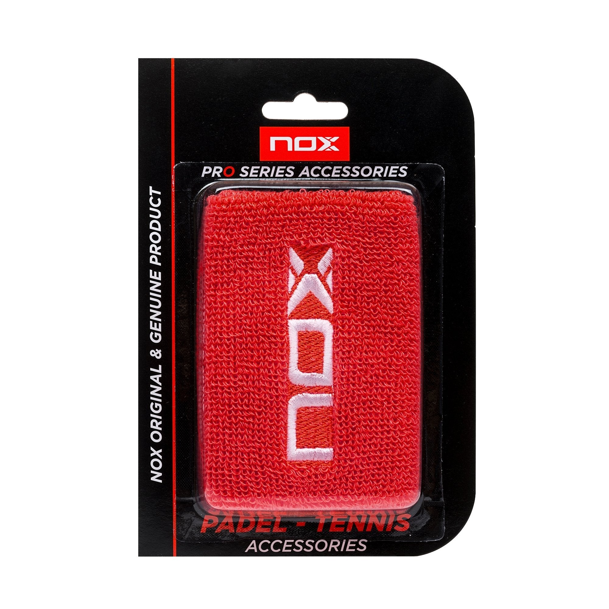 Muñequeras deportivas rojo/blanco