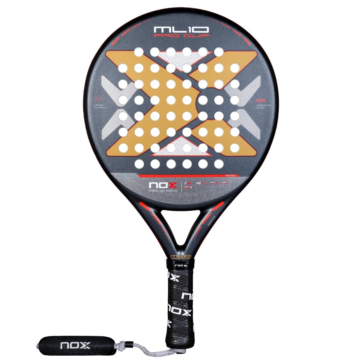 PALA ML10 PRO CUP ROUGH SURFACE EDITION BY MIGUEL LAMPERTI - NOX2025Palas