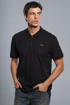 Polo CORP negro para hombre