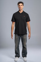 Polo CORP negro para hombre