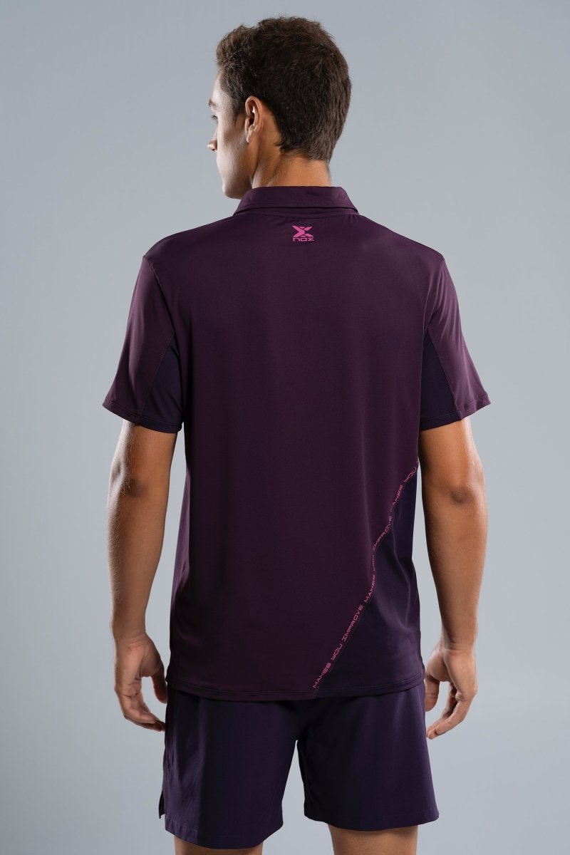 Polo Hombre PRO Deep Purple - vista 2