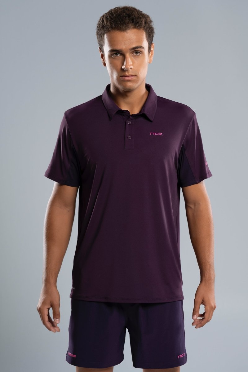 Polo Hombre PRO Deep Purple - NOX