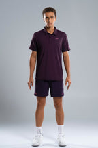 Polo Hombre PRO Deep Purple - vista 3