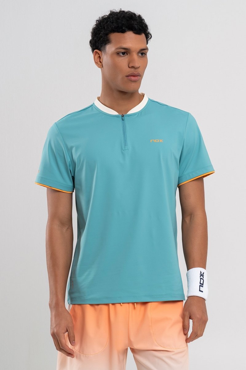 Polo hombre PRO turquesa - NOX