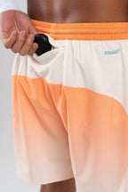 Pantalón corto deportivo hombre PRO naranja