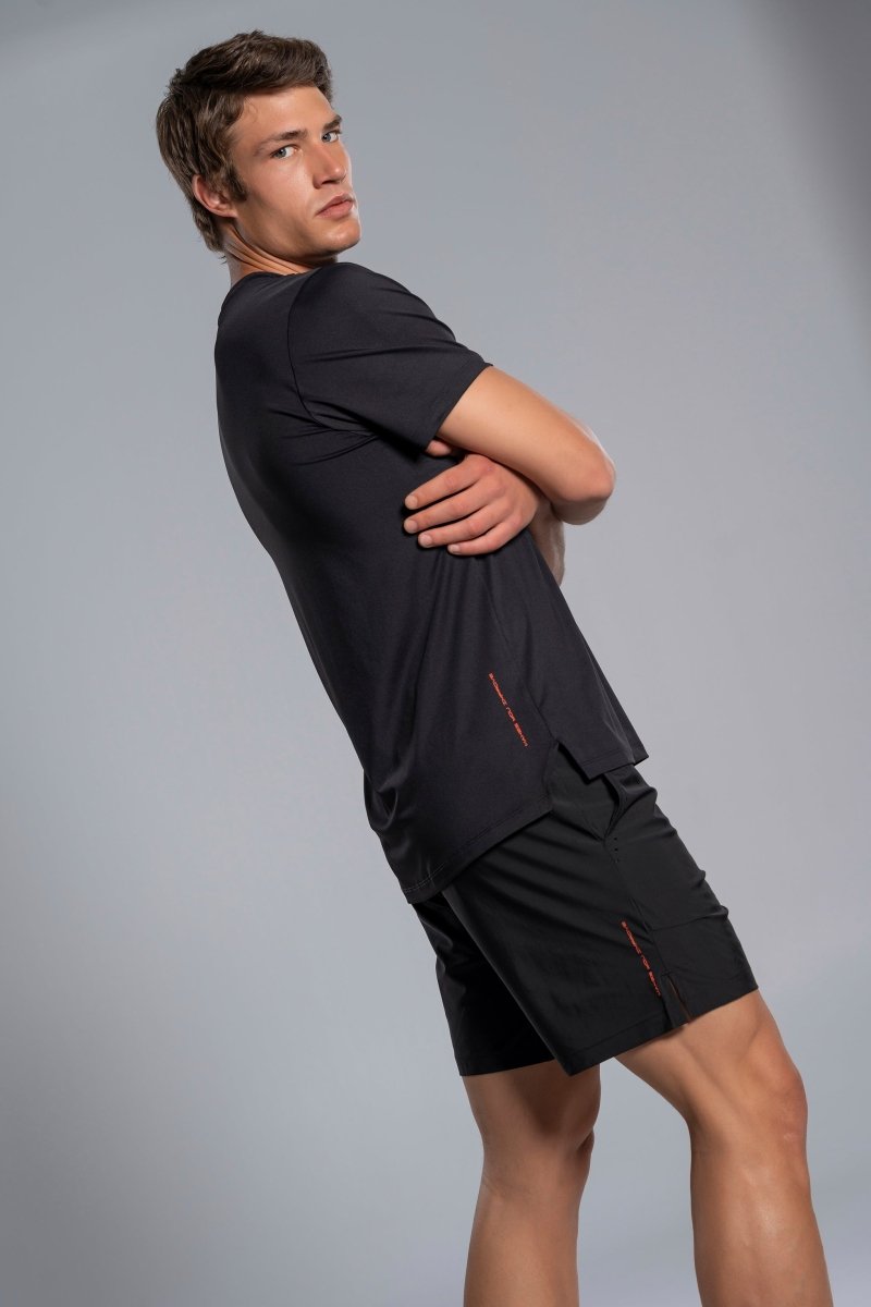 Short Hombre TEAM FIT Negro - vista 8