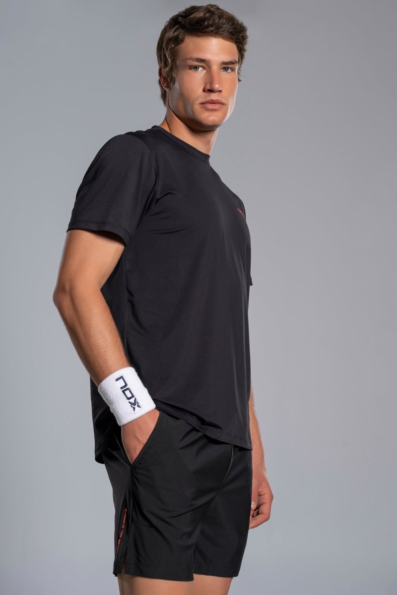 Short Hombre TEAM FIT Negro - vista 3