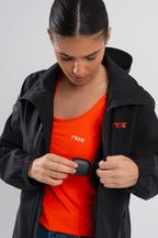 Softshell mujer TEAM negro