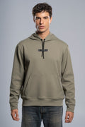 Sudadera STREET Olive Green para hombre
