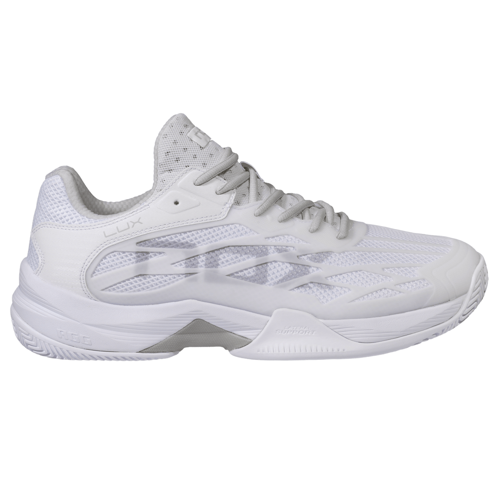 Zapatillas de Pádel AT10 LUX Blanco/Gris