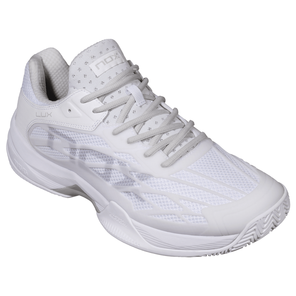 Zapatillas de Pádel AT10 LUX Blanco/Gris