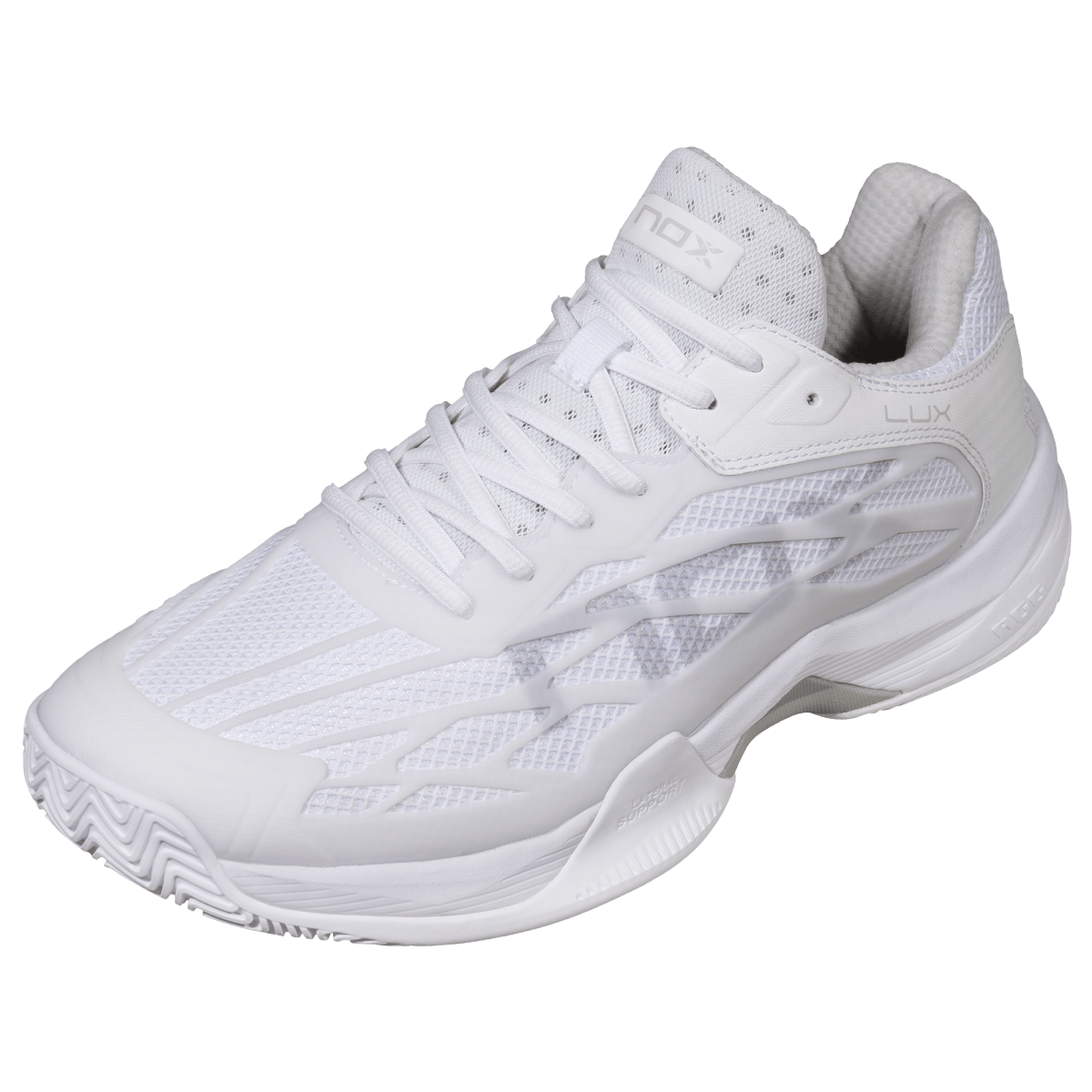Zapatillas de Pádel AT10 LUX Blanco/Gris