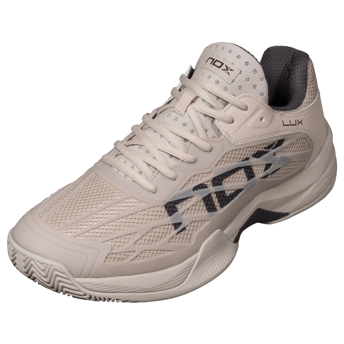 Zapatillas de Pádel AT10 LUX Gris/Negro