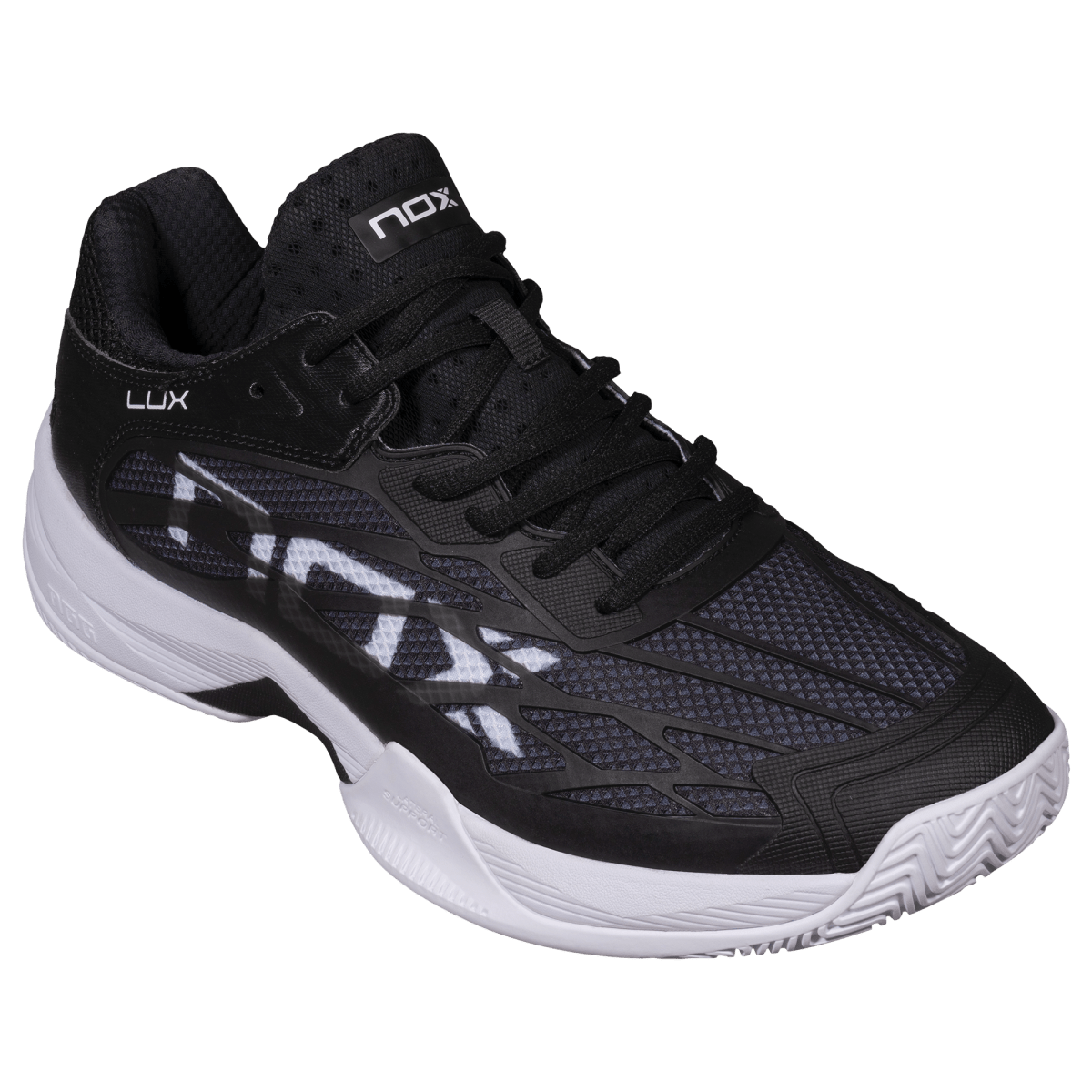 Zapatillas de Pádel AT10 LUX Negro/Blanco