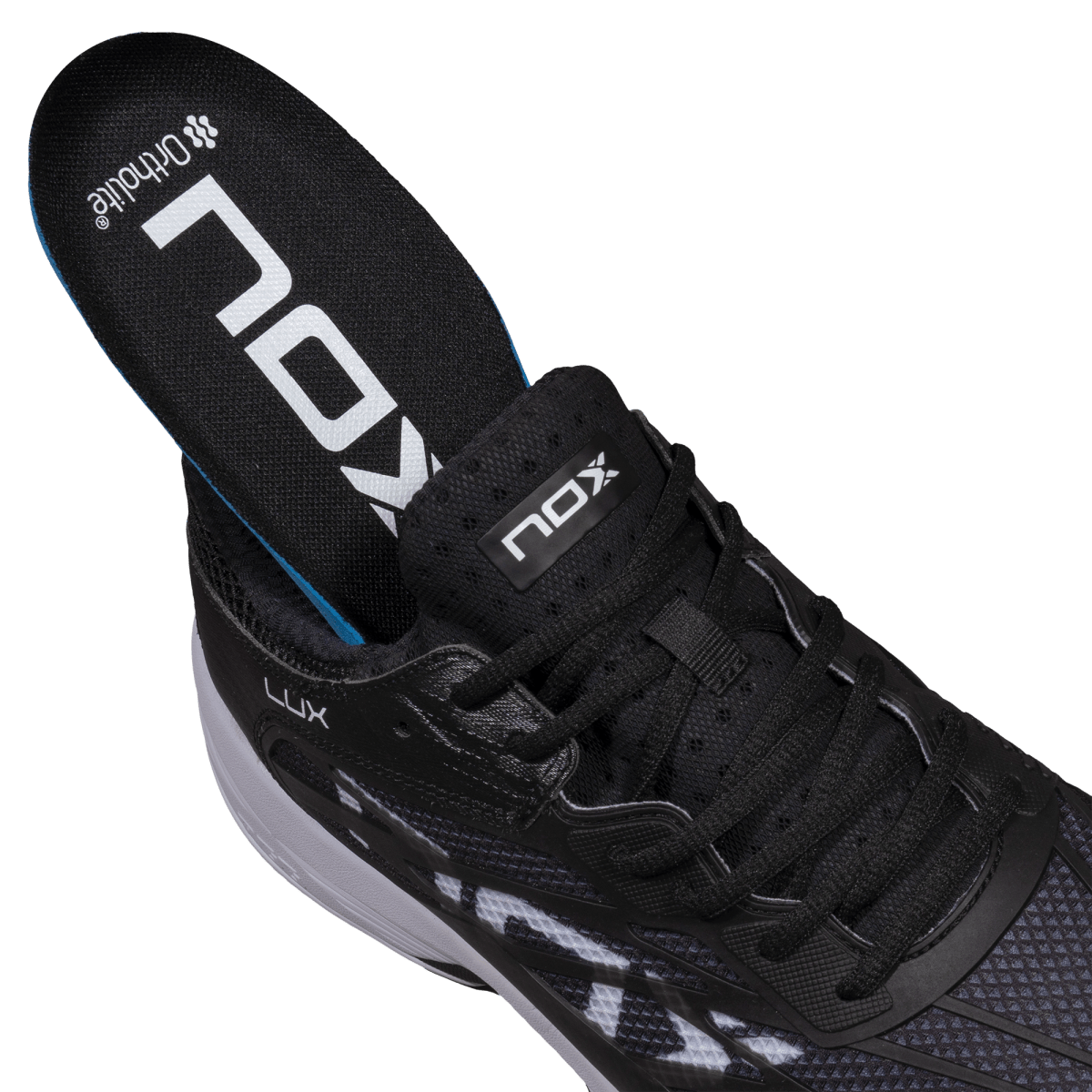 Zapatillas de Pádel AT10 LUX Negro/Blanco