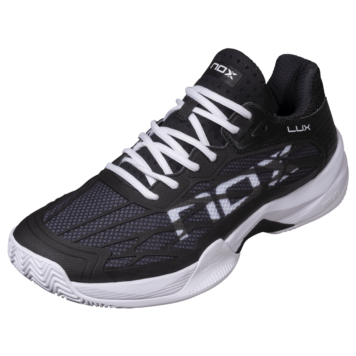 Zapatillas de Pádel AT10 LUX Negro/Blanco