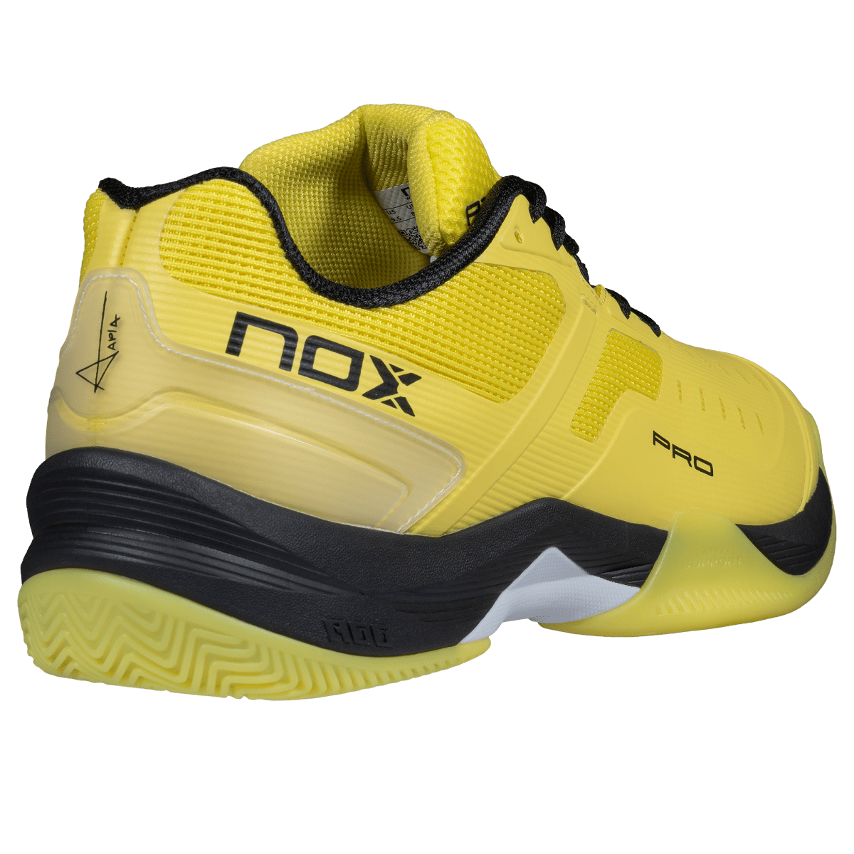 Zapatillas de Pádel AT10 PRO Amarillo verano/Negro