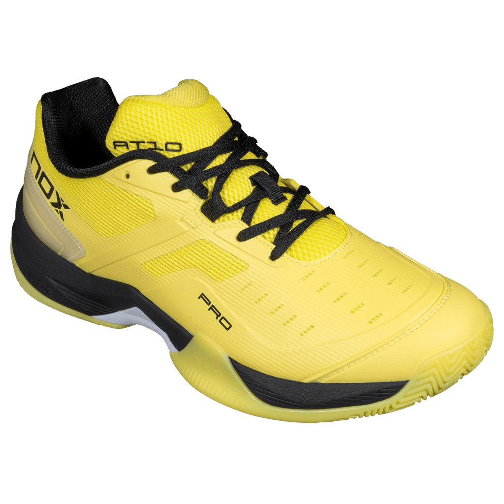 Zapatillas de Pádel AT10 PRO Amarillo verano/Negro