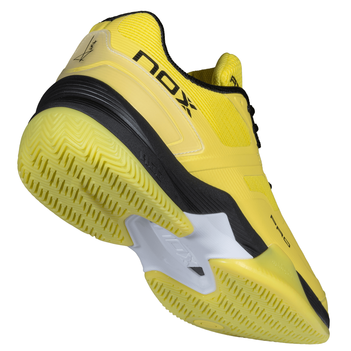 Zapatillas de Pádel AT10 PRO Amarillo verano/Negro